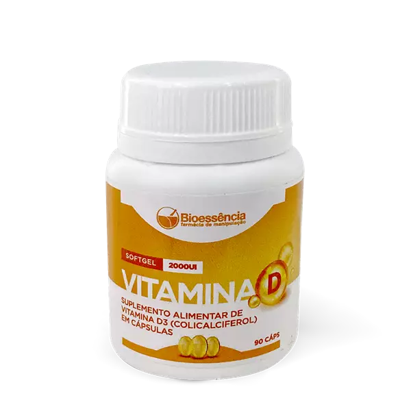 Vitamina D 200UI 90 Cápsulas