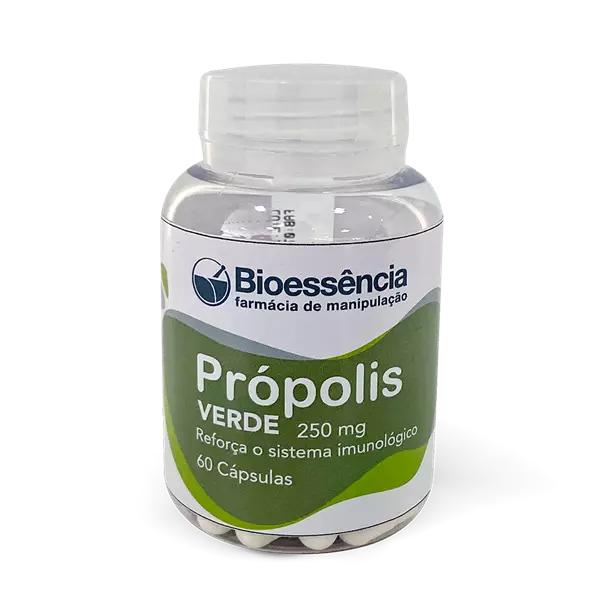 Própolis Verde 250mg 60 Cápsulas