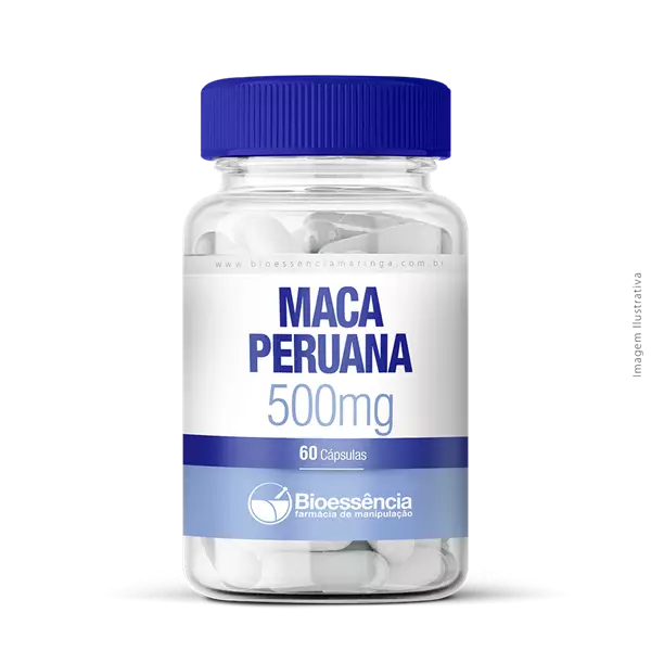 Maca Peruana 500mg 60 Cápsulas