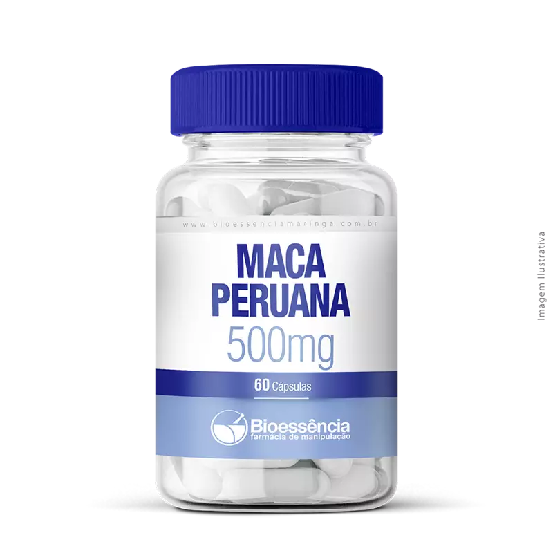 Maca Peruana 500mg 60 Cápsulas