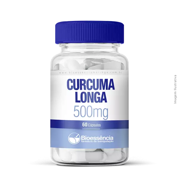 Curcuma Longa 500mg 60 Cápsulas