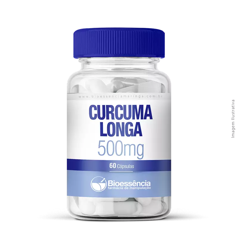 Curcuma Longa 500mg 60 Cápsulas