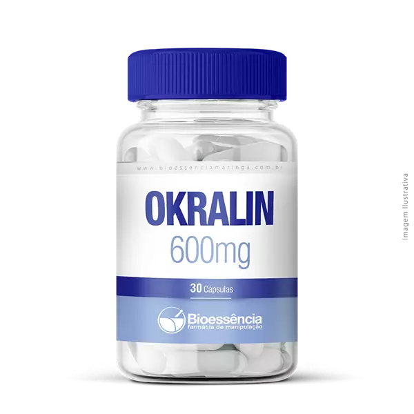 Okralin 600mg 30 Cápsulas