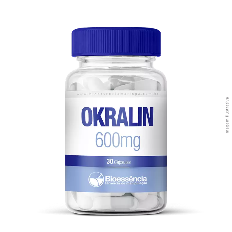 Okralin 600mg 30 Cápsulas