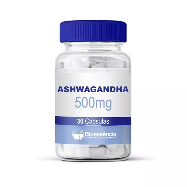 Ashwagandha 500 mg 60 cápsulas