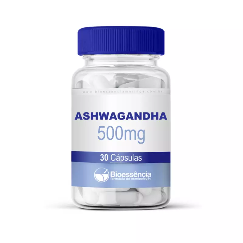 Ashwagandha 500 mg 60 cápsulas