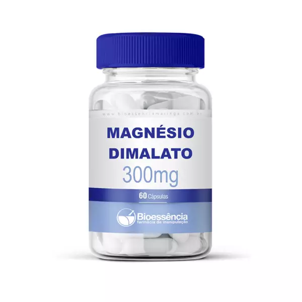 Magnésio Dimalato 300mg  60 cápsulas