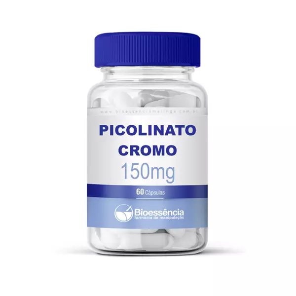Picolinato Cromo 150mcg 60 cápsulas