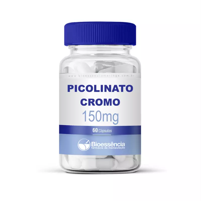 Picolinato Cromo 150mcg 60 cápsulas